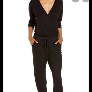 Worn once! BP jumpsuit from Nordstrom. Has a cute tie and pockets